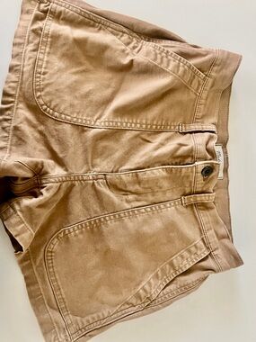 Madewell Women’s Casual Tan Utility Shorts